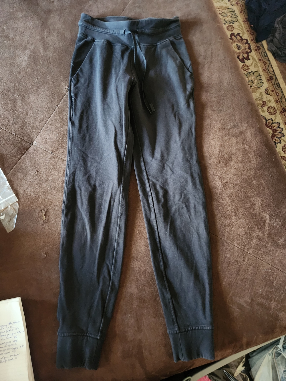 lululemon athletica Black Track Joggers